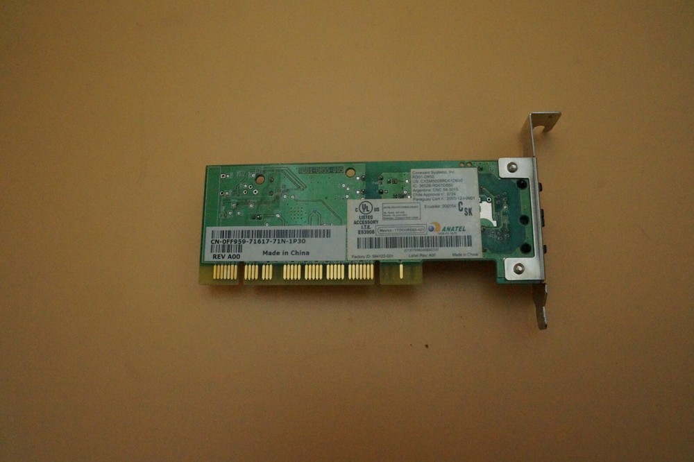 Anatel Conexant Modem RD01-D850
