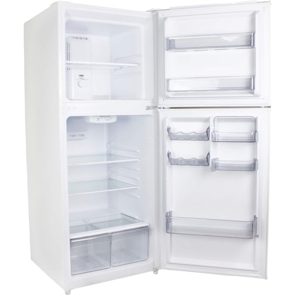 Danby Dff101b1wdb 9.9Cf 2 Door Refrigerator With Freezer White