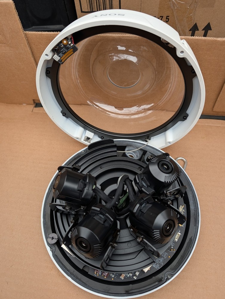 Sony SNC-WL862 20MP 4-Sensor IP Dome Camera – 360° Multi-Sensor – PoE – Tested