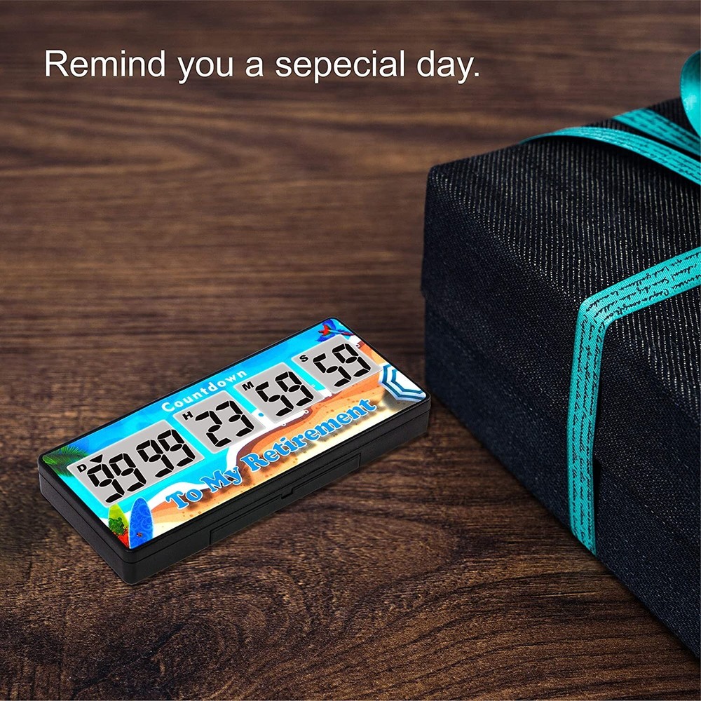 Digital 9999 Days Events Timer, Count-Down&Count-up Tracking,Backlight Display