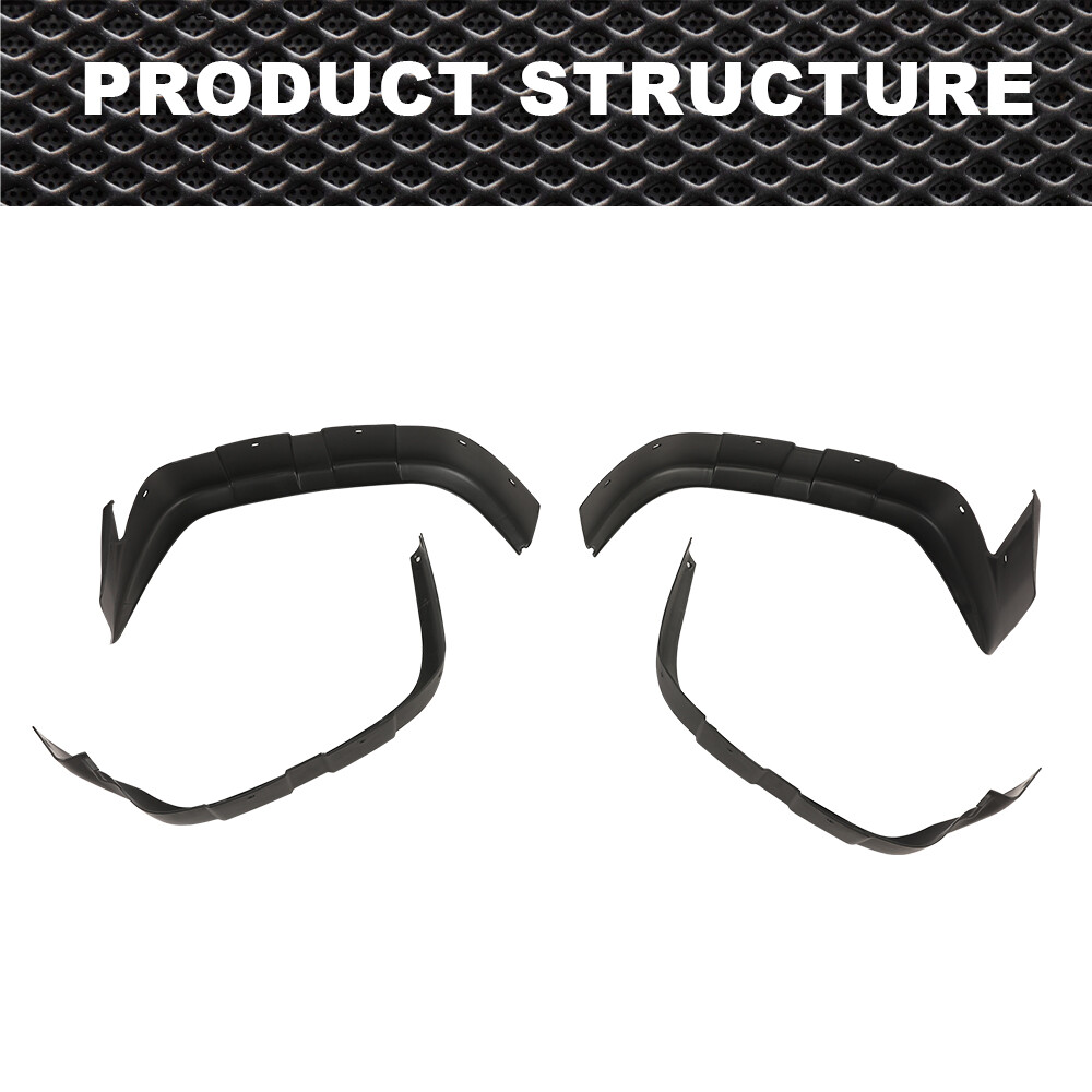 4PCS Textured Fender Flares Mud Guards Fit For 95-04 TRX400 TRX450 Foreman Flaps