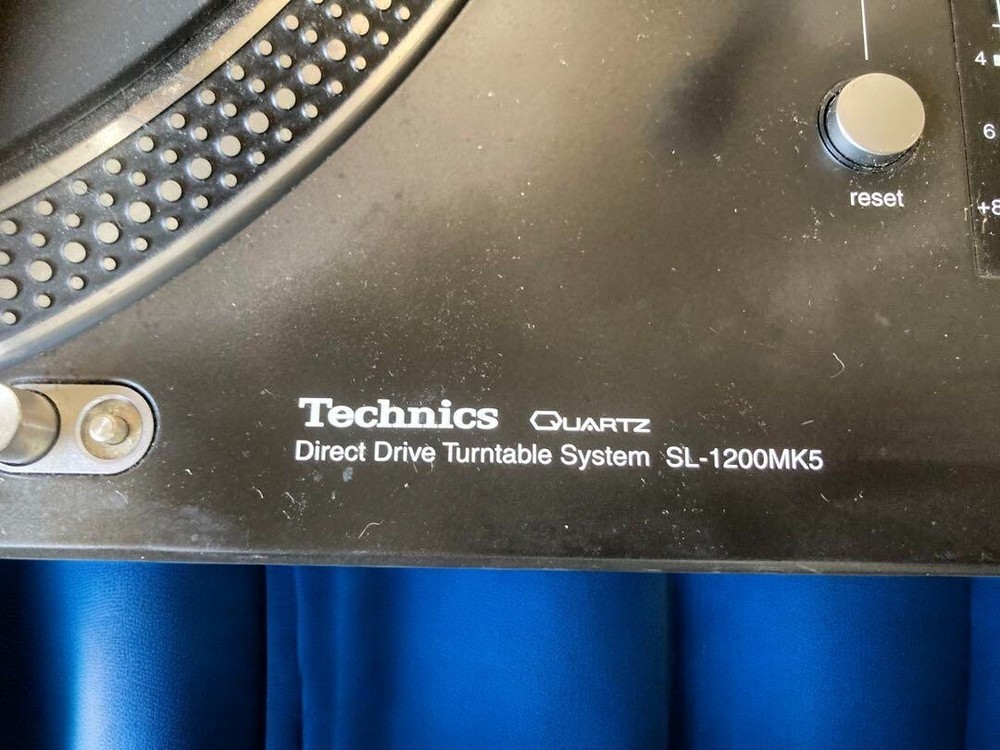 Technics SL-1200MK5 Direct Drive DJ Turntable Record Player Tested Working