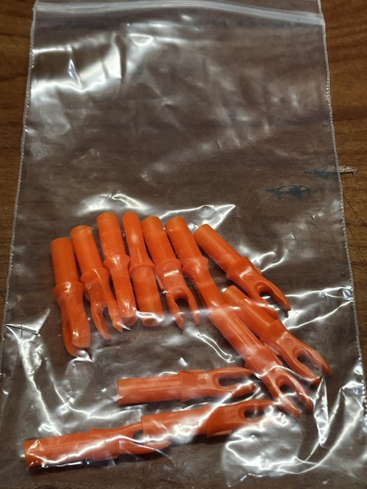Bohning A Nock 12 Pack Orange 5MM X Nock