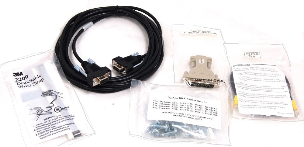 New NetApp Chassis & Mounting Bracket Install Kit 113-00016