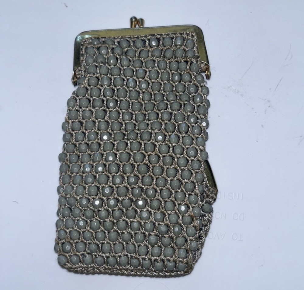 Vintage Beaded Cigarettes Case