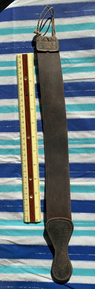 Vintage Munger Diamond Hone Strop