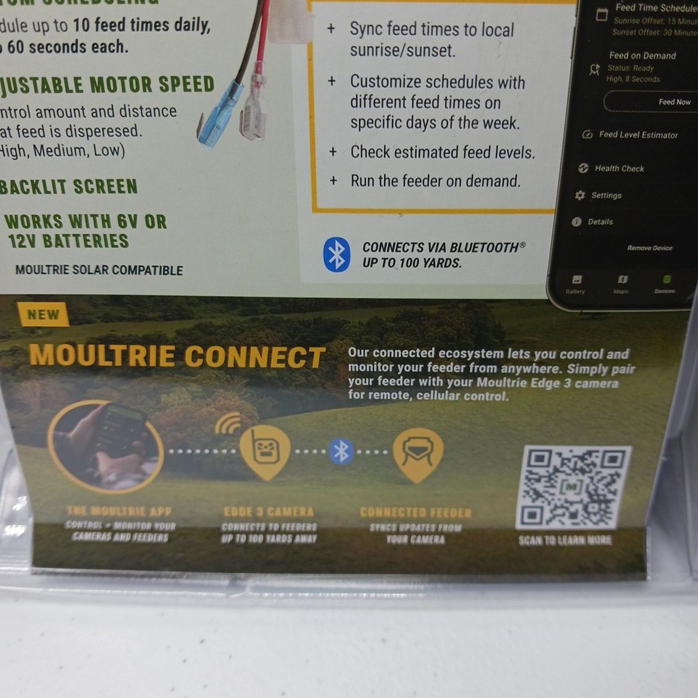 Moultrie Universal Digital Timer III - Deer Feeder Timer BLUETOOTH 6 OR 12 Volt