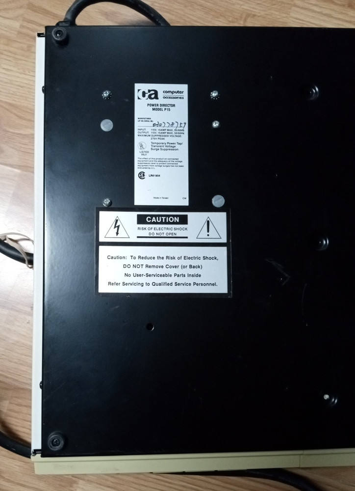 Vintage Computer Accessories Power Director Line Conditioning System #P15