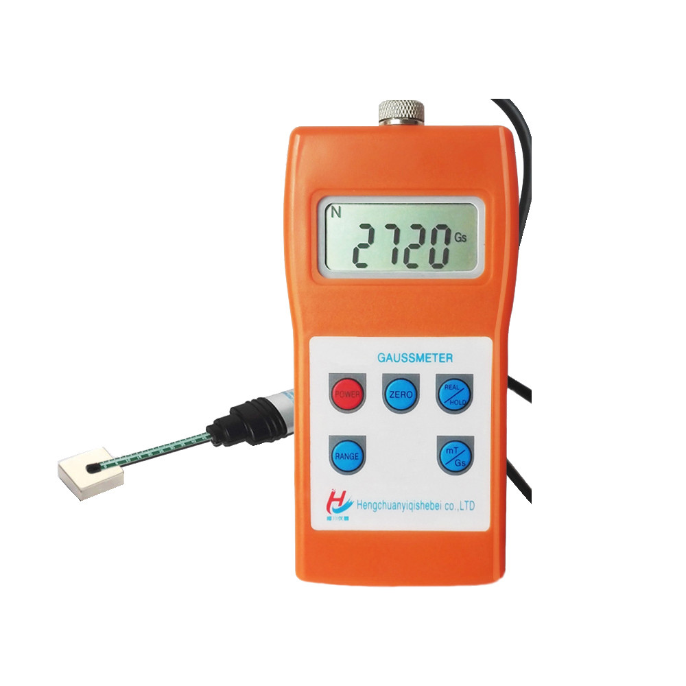 Handheld Gauss Meter Magnetic Tester 0~200mT~2000mT 2%