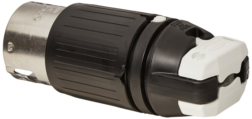 CS8165C Locking Plug, 50 amp, 480V, 3 Pole and 4 Wire