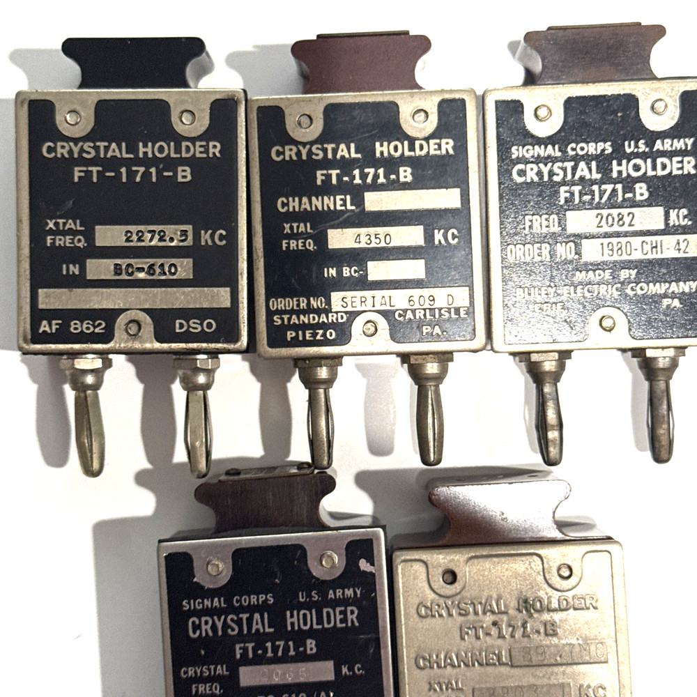 ONE crystal FT-171-B from the LIST BELOW