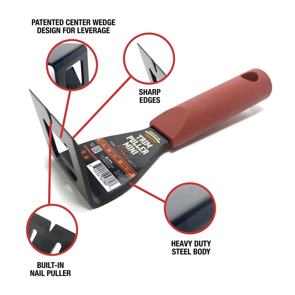 Zenith 7.88 in. Mini Trim Puller