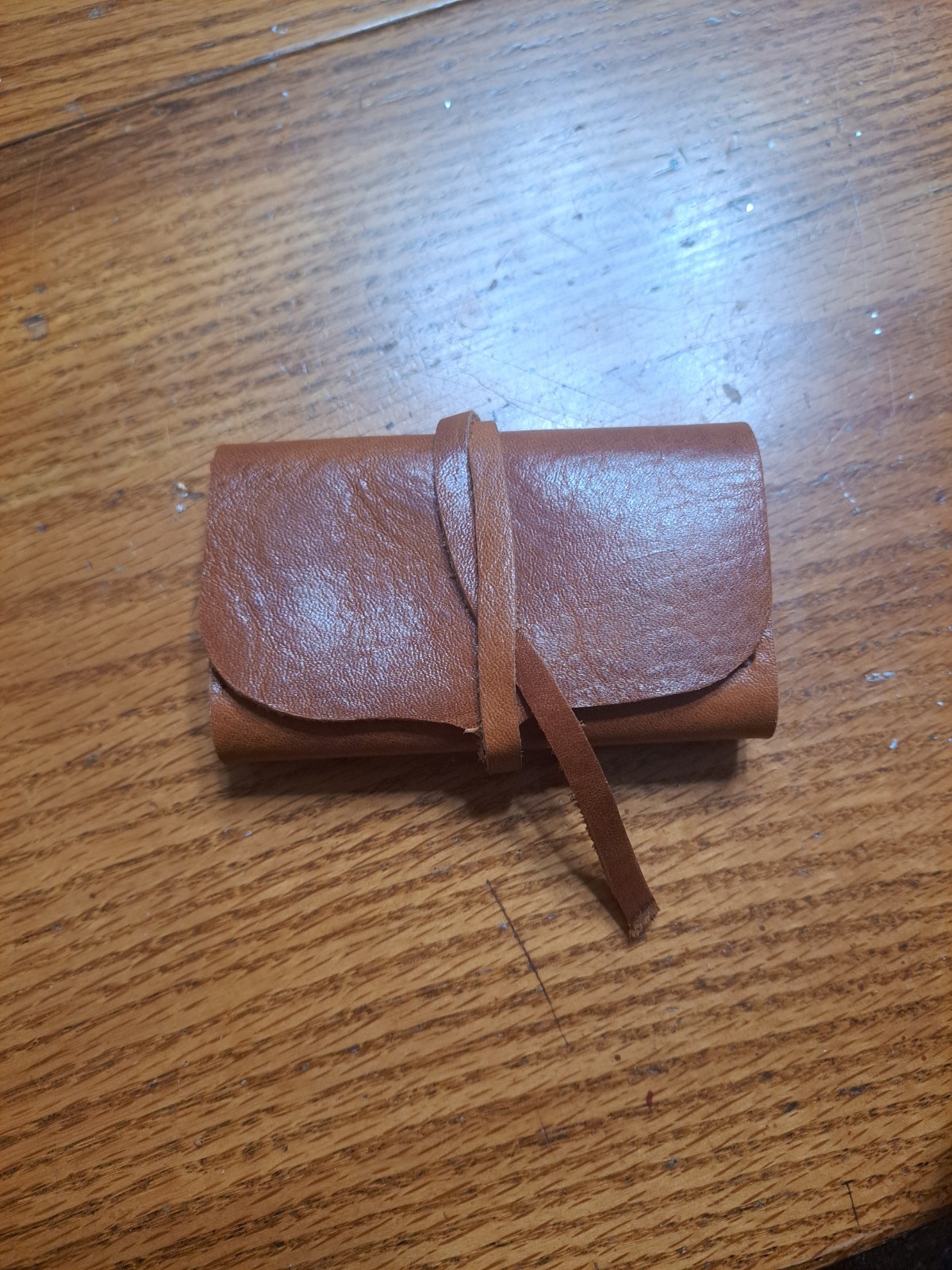 Colonial Style Flint Wallet For Blackpowder Rifles Revolutionary War Fur Trade