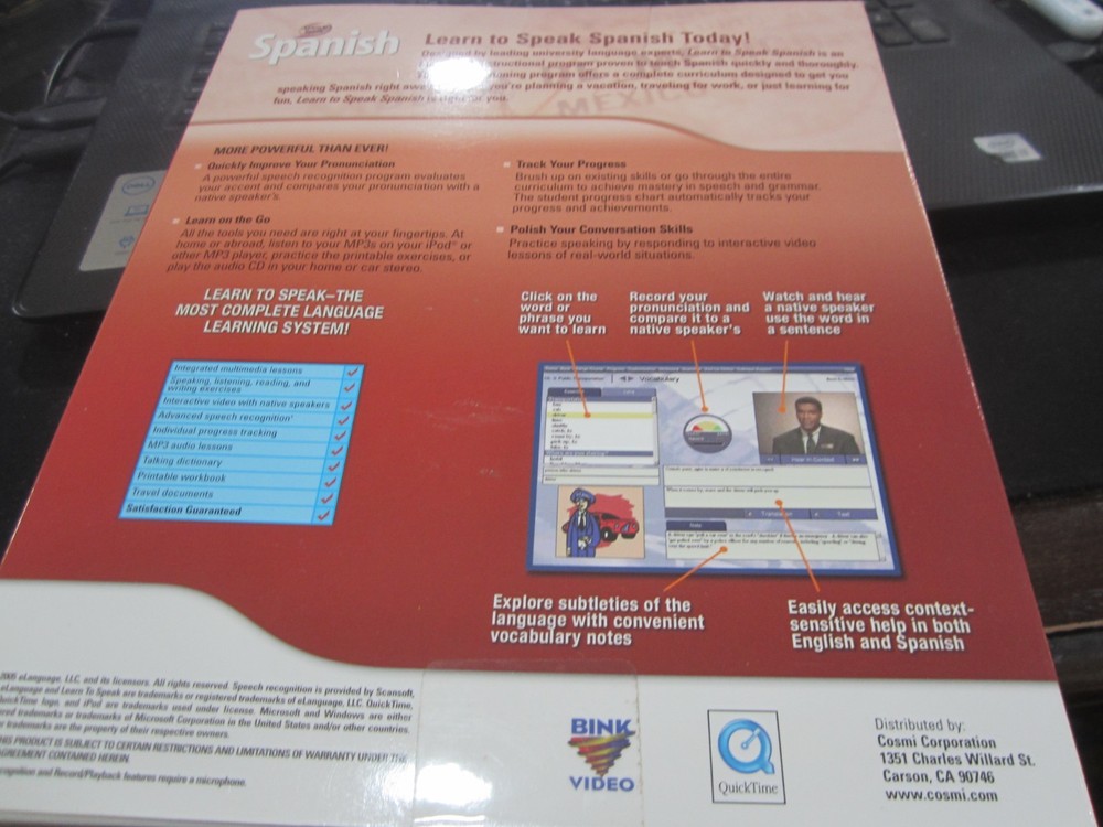 Cosmi Learn To Speak Spanish