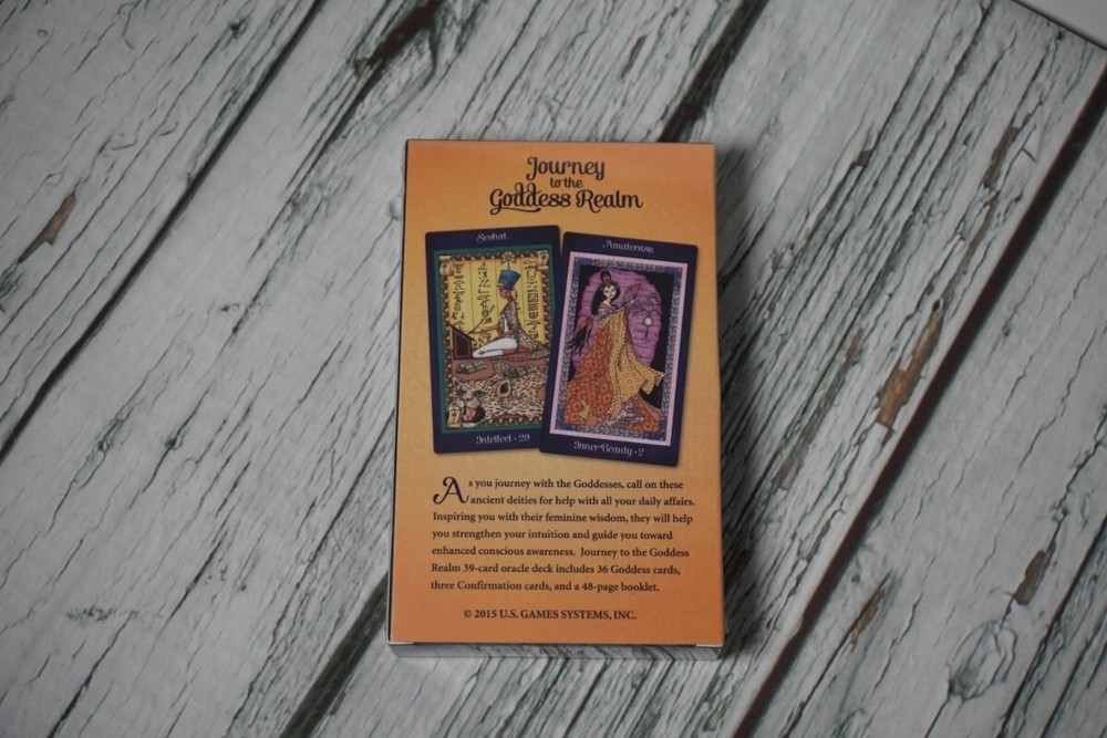 Journey to the Goddess Realm Oracle Card Deck