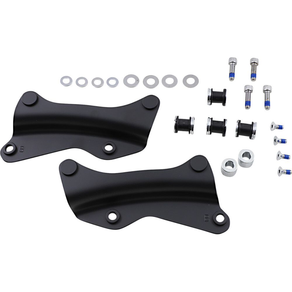 Drag Specialties Docking Kit (Black) C77-0104MB