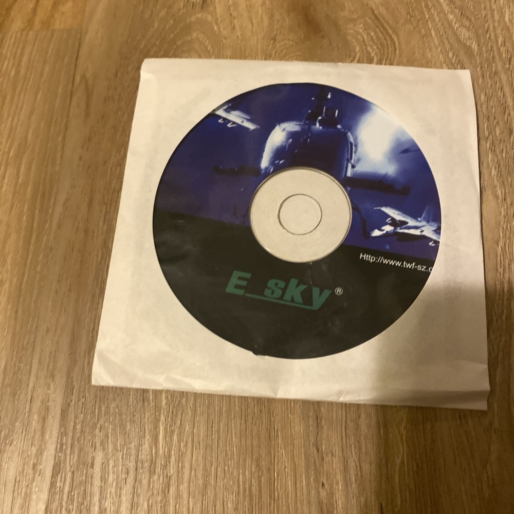 Esky EK2-0905A RC Flight Simulator Controller USB w/ Software NEW OB