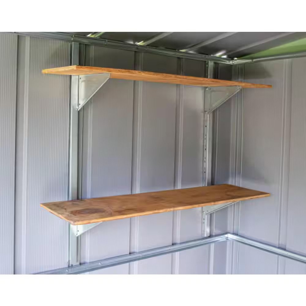 3 Ft. W Galvanized Steel Shelf Kit