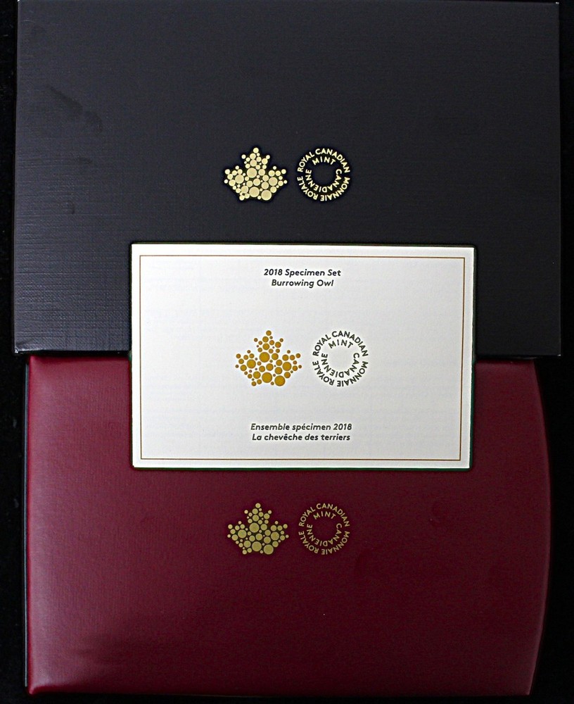2018 Canada Specimen Set - Burrowing Owl