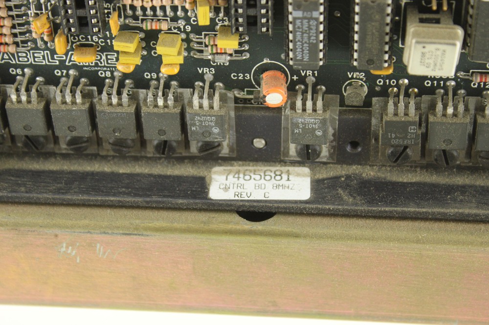 LABEL-AIRE LABELER CONTROLLER w/ 74-656-81 CONTROL BOARD