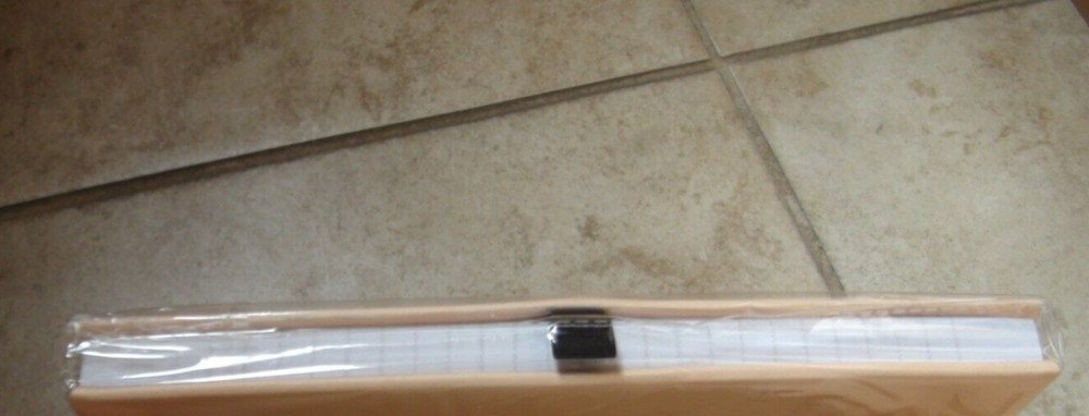 Authentic Cream LeVian Notebook