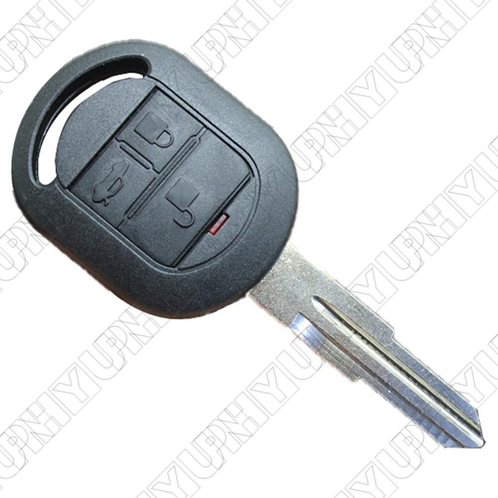 3 Durable Wear-resistant Button Remote Key Shell Case for Chevrolet Lacetti