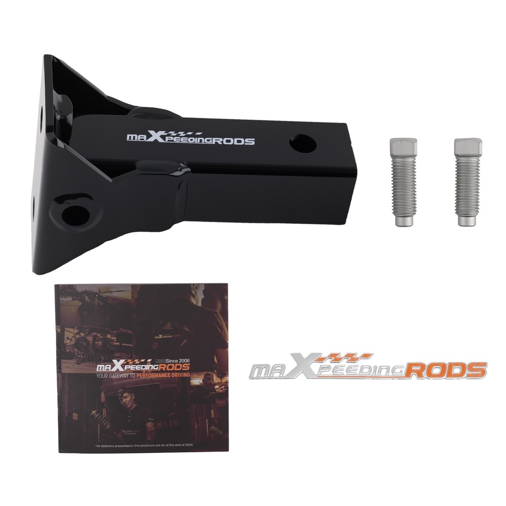 2" Tractor Hitch Adapter for 3-Point Sub-Compact System Steel Black