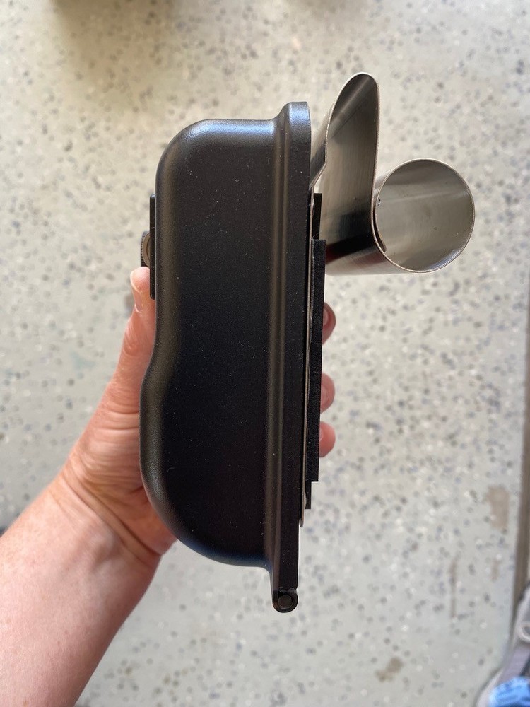 Car window lockbox, key lockbox, black, ideal for Turo