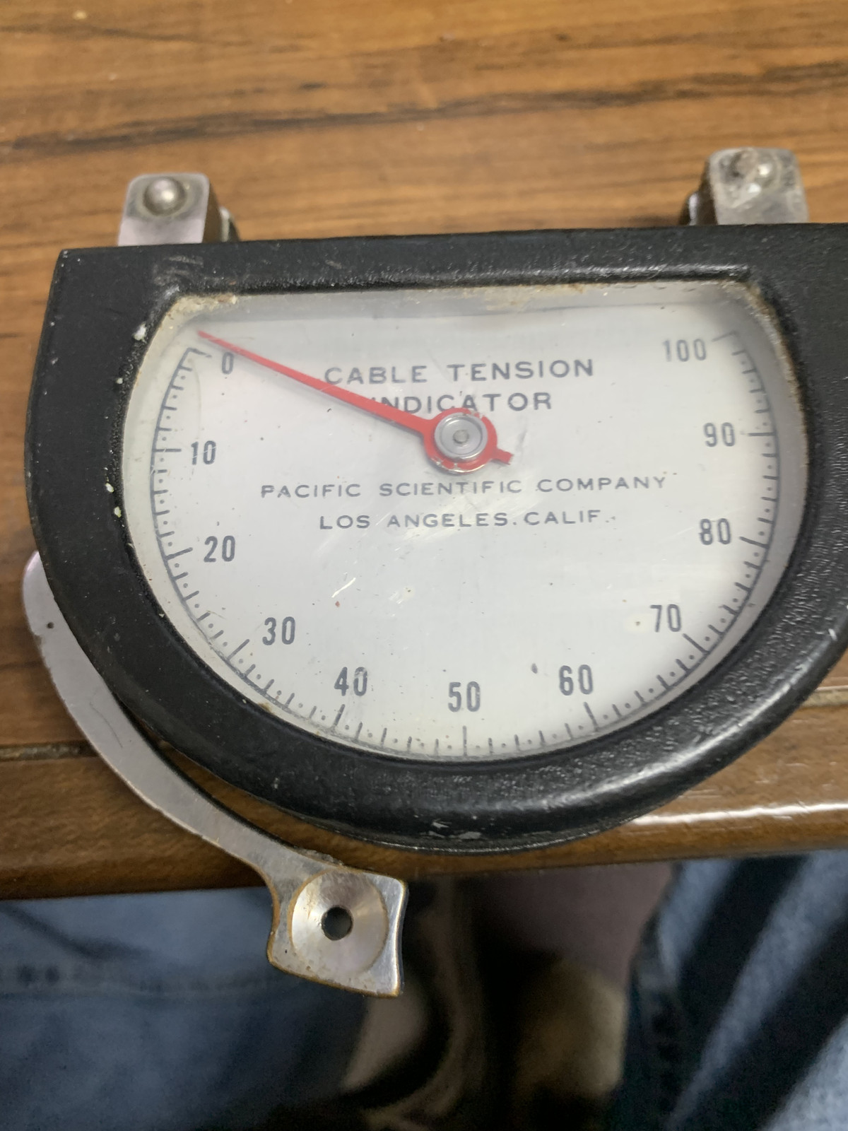 Model 402-1B-2,  Pacific Scientific cable Tensiometer
