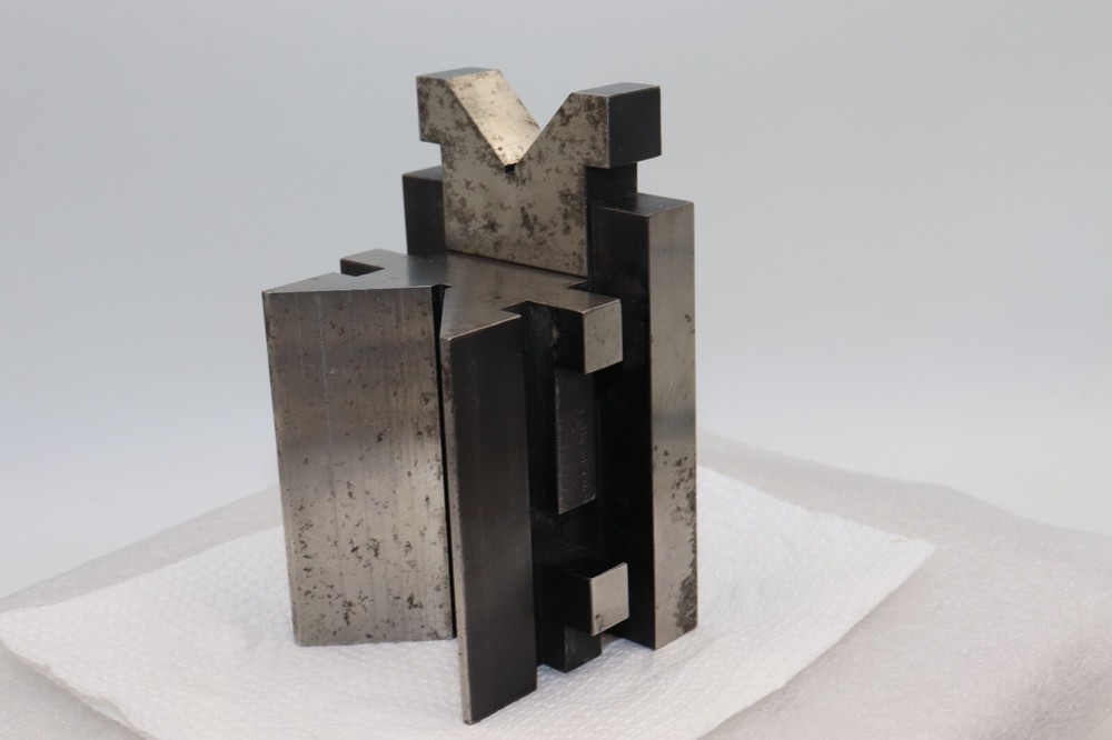 MACHINIST LATHE MILL Tool Maker Fishtail V Block