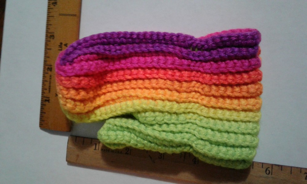 Handmade Children's mittens age 6-8