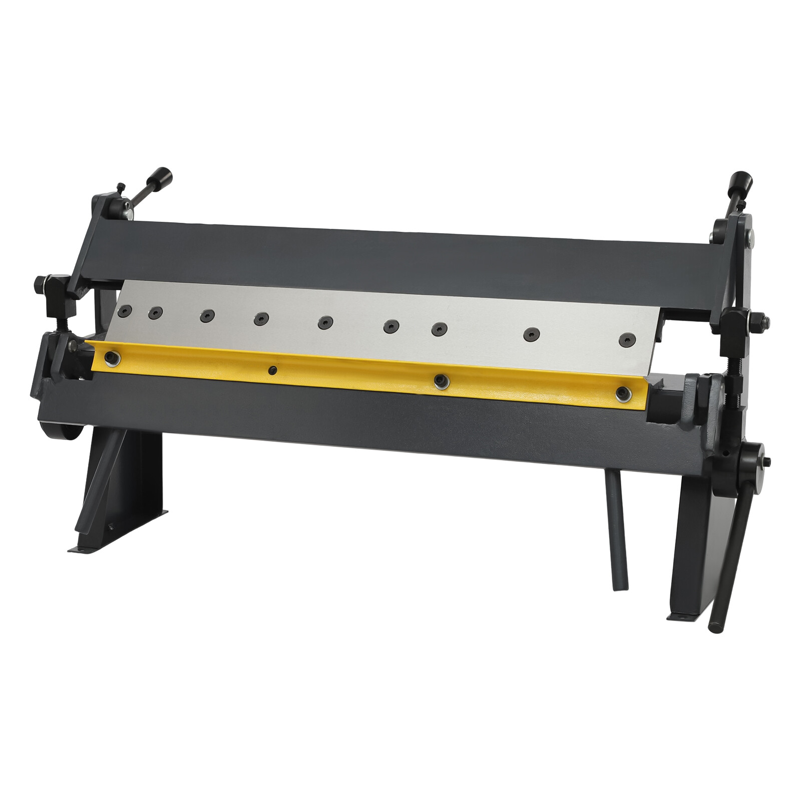 24" Pan and Box Brake Sheet Metal Pan and Box Metal Brake with Removable Fingers