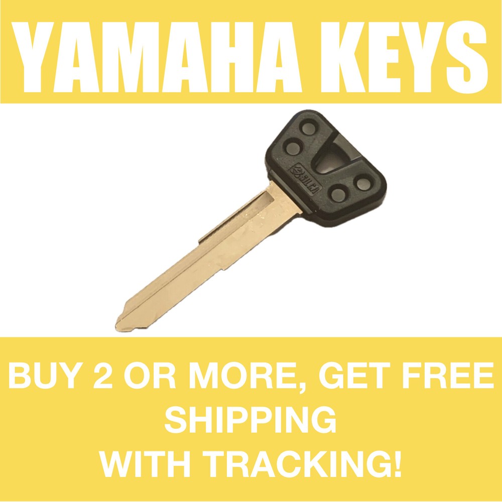 Yamaha Motorcycle keys Cut to Code replacement spare key for codes A8251-A8500