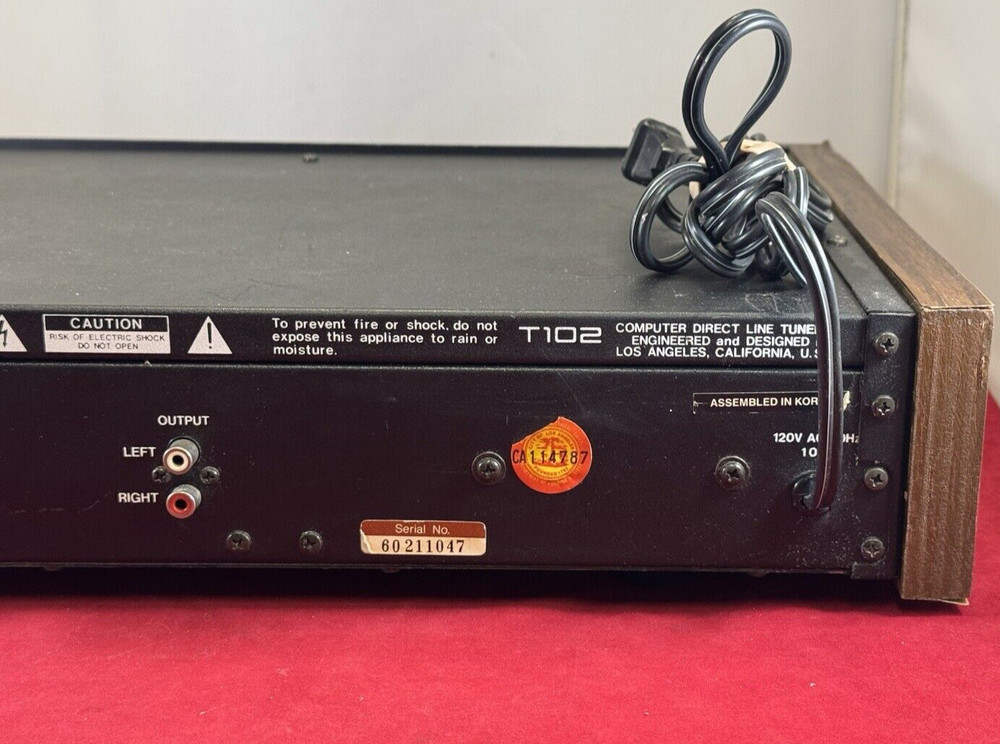 SAE T102 Computer Direct-Line Digital Tuner Working