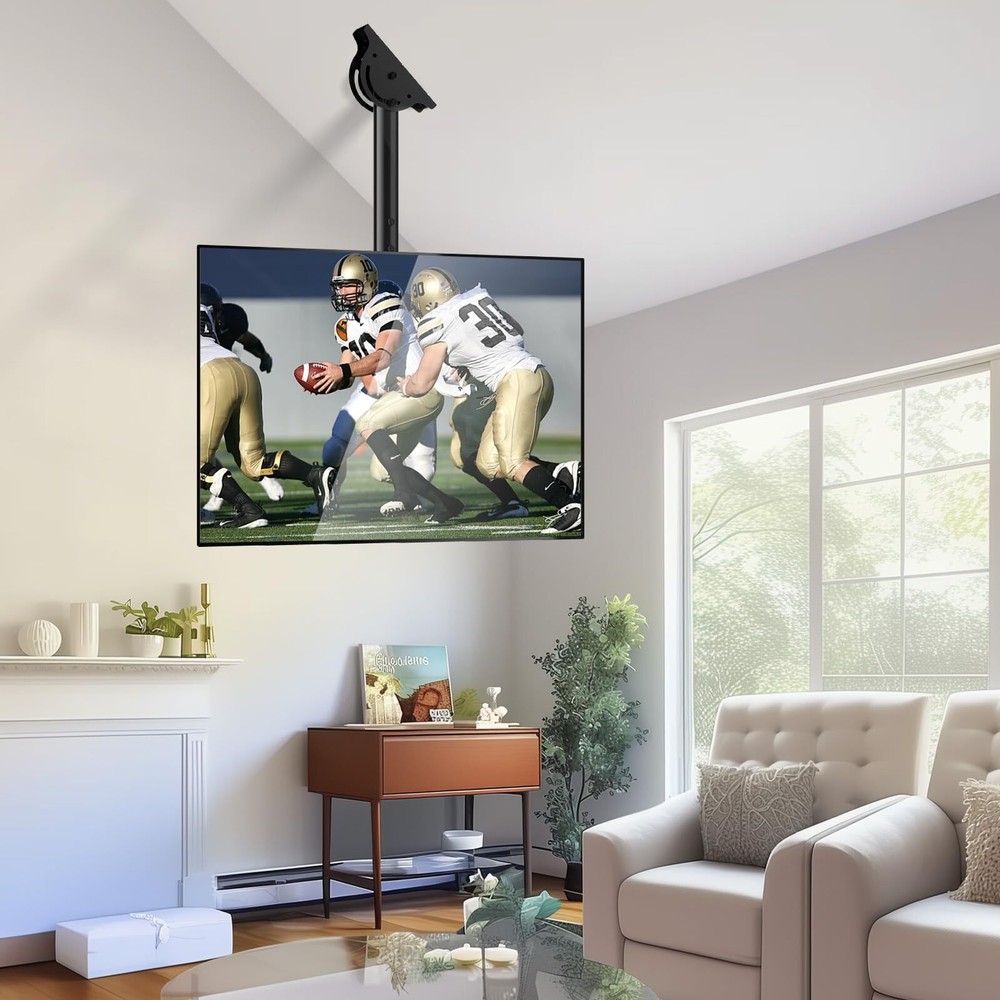 Ceiling Tv Mount Full Motion Adjustable Mount Bracket Fits Most Led Lcd Oled 4k