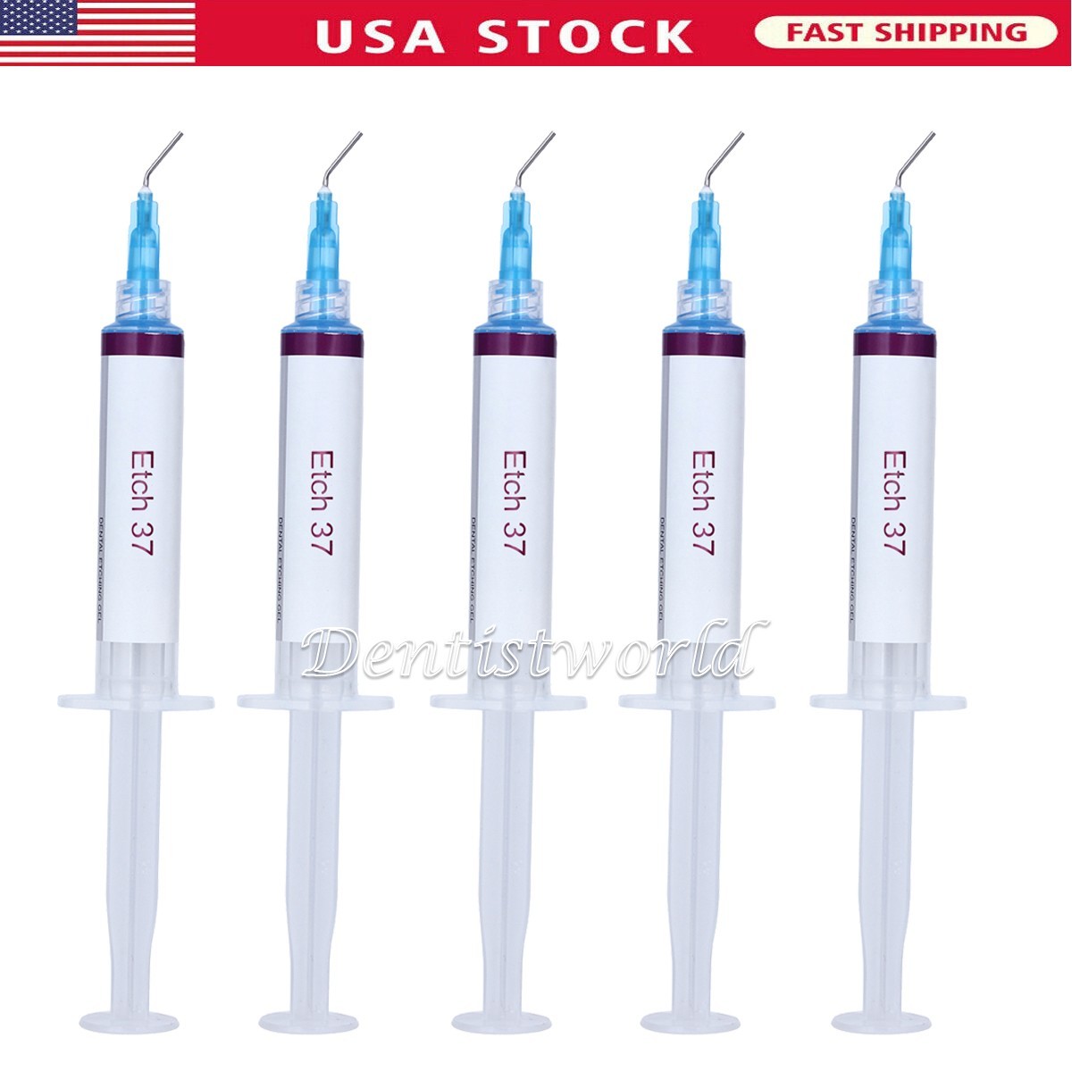 5X Dental 37% Gel de Grabador de Ácido Fosfóric Compuesto For Esmalte y dentina