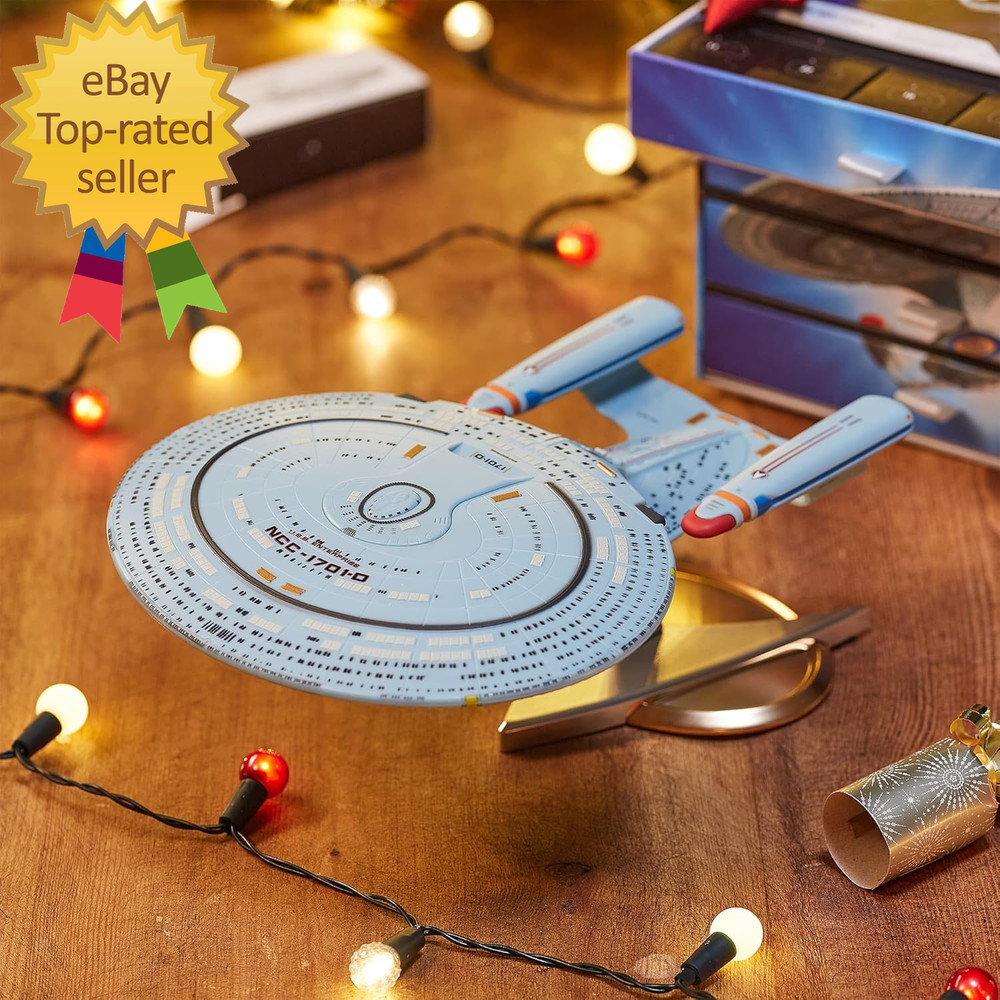 Numskull Star Trek Enterprise Advent Countdown Character Statue – Official Star