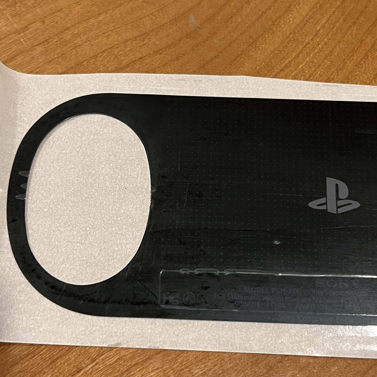 Black PlayStation PS Vita Slim 2000 Rear Touchpad Label Sticker Replacement
