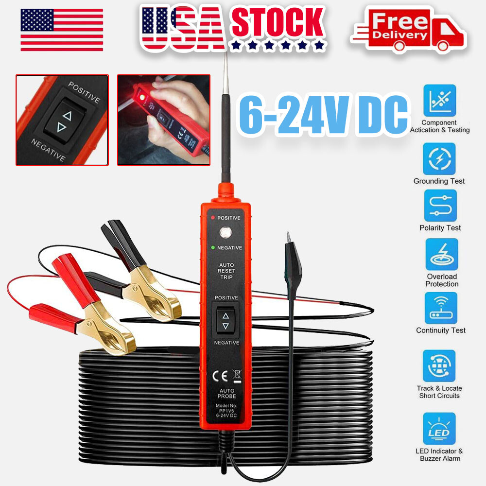 Electrical Tester Automotive Digital Power Probe Circuit Test Device System