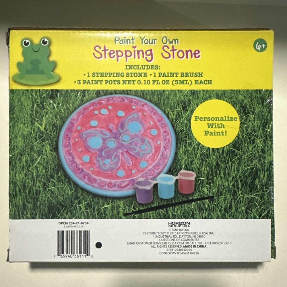 Paint Your Own Stepping Stone