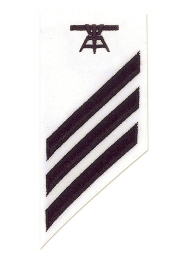 Vanguard NAVY E-3 COMBO RATE: FIRE CONTROL TECHNICIAN ON WHITE