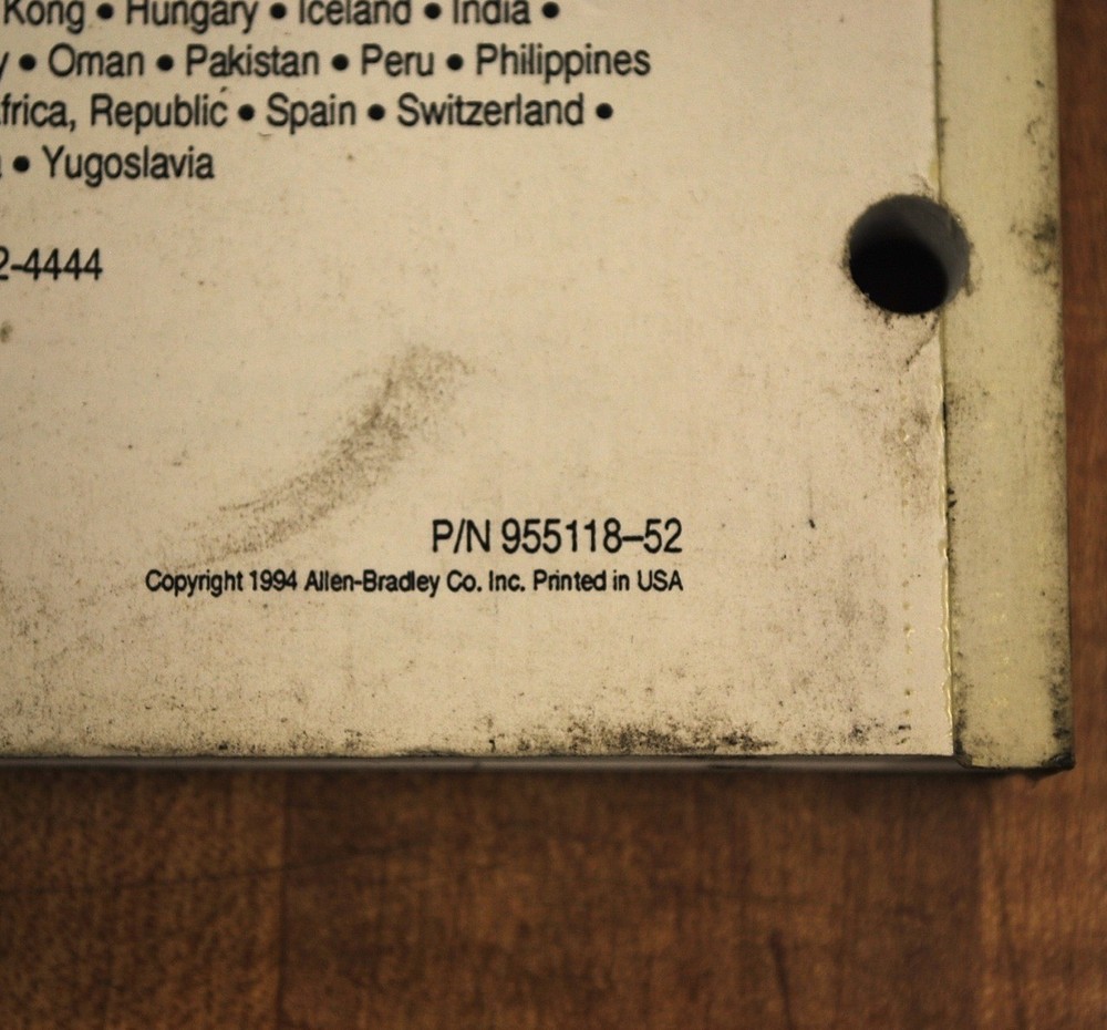 Allen Bradley 955118-52 SPI Protocol Interface Module User's Manual - USED