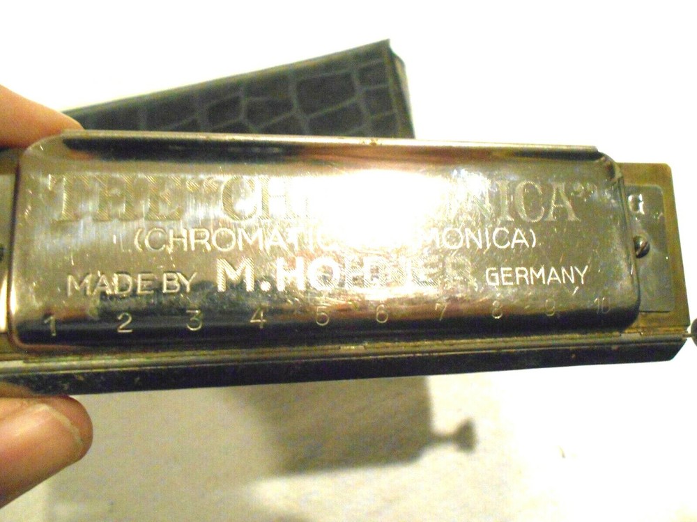 Vintage Hohner The Chromonica Harmonica in Original Case