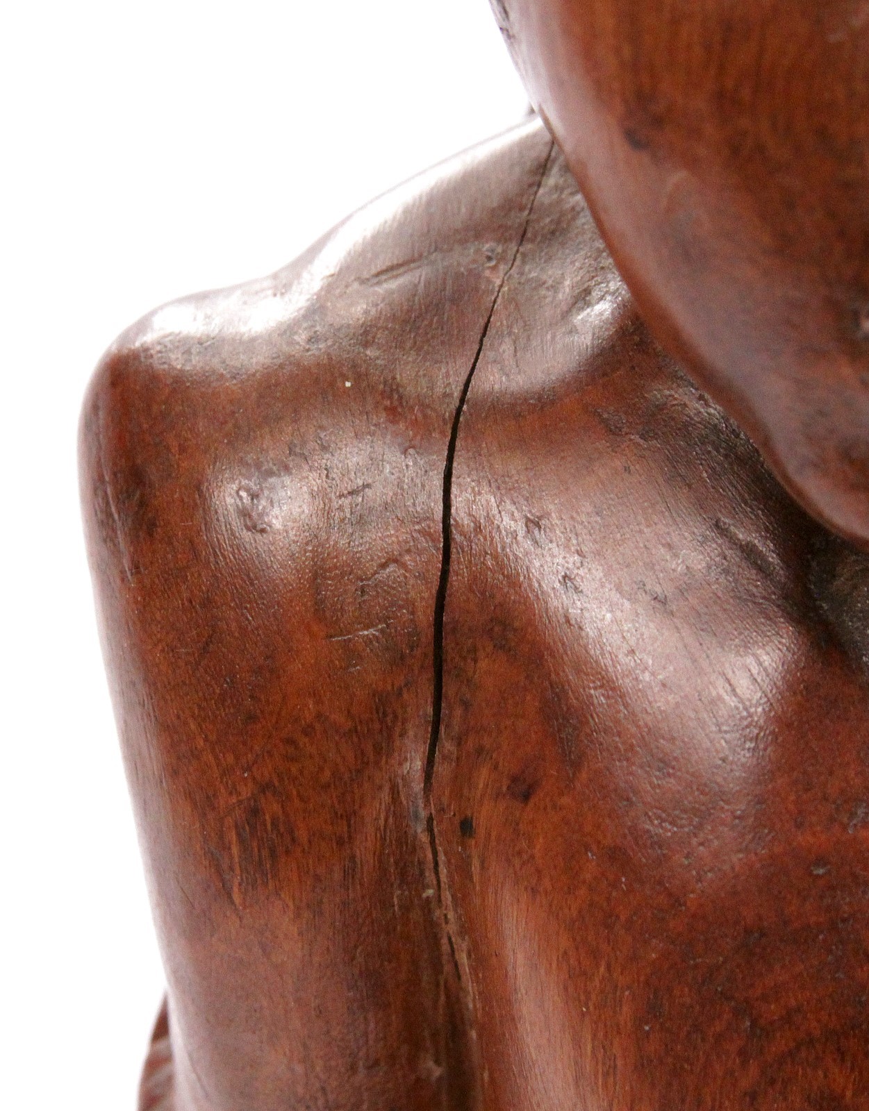 Vintage Melanesian Micronesian Carved Wooden Figure Pacific Island Polynesian