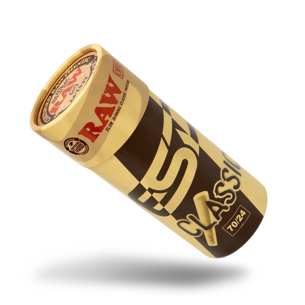 RAW Cones 70/24 Single Size Dogwalker | 100 Pack