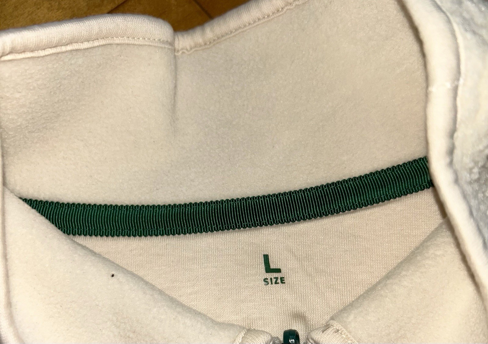 Jameson Irish Whiskey Fleece Full Zip Sweater SIZE LARGE *NEW*