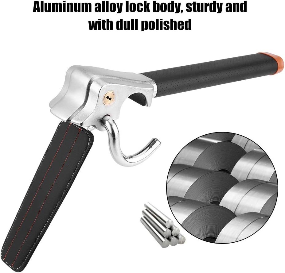 Car Steering Wheel Lock, Folding Anti-Theft Security...
