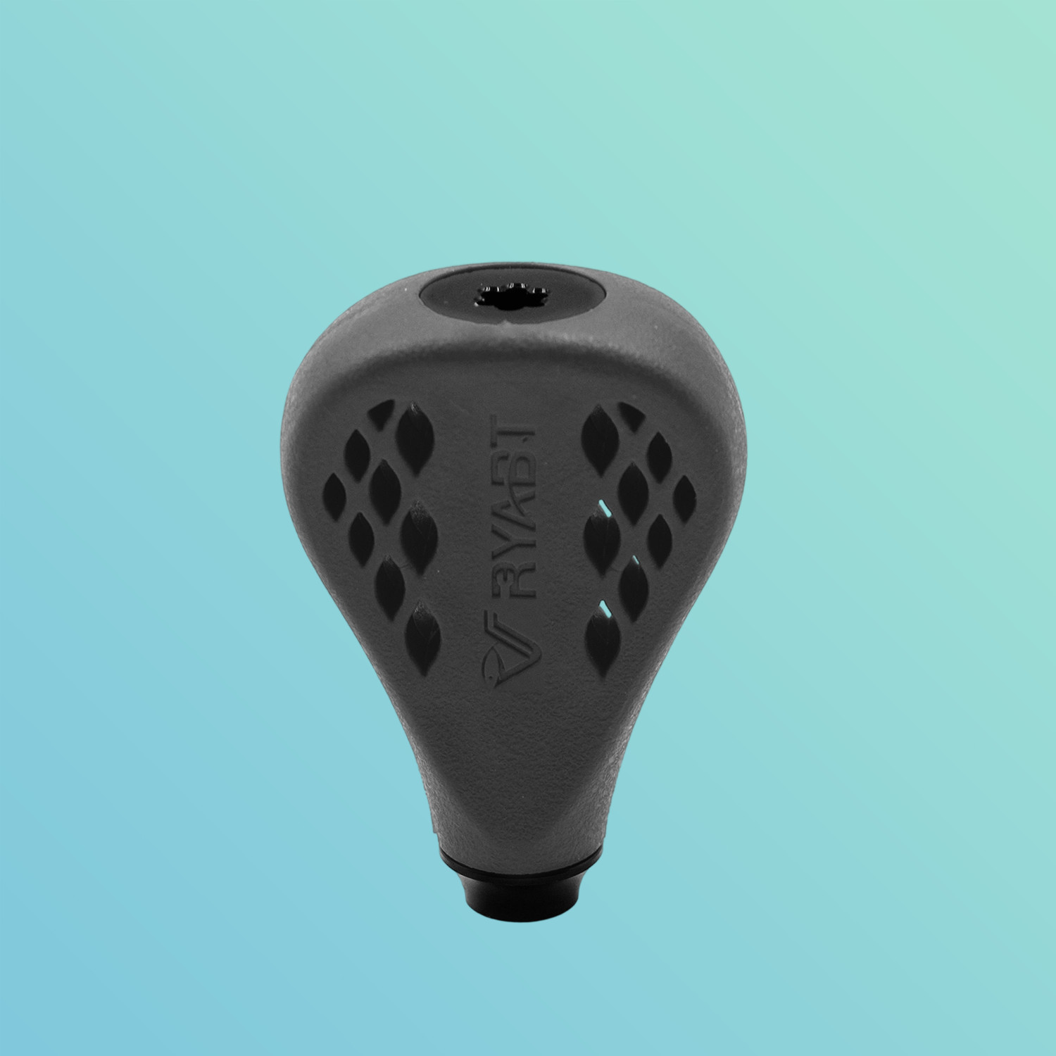 RYABT 35mm-BK TPE Flat Reel Power Knob For Shimano Nasci FC 1000-5000 Curado SLX