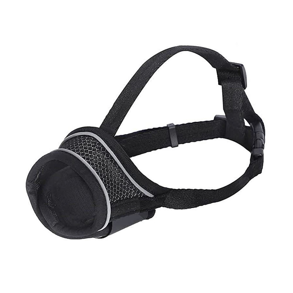 Durable Dog Muzzle with Adjustable Loop - Mouth Cover for Training, Bark Control