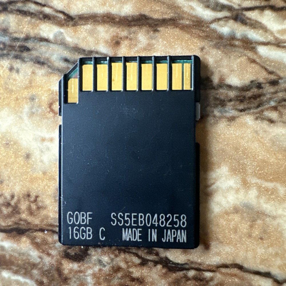 25920 5AA0B Navigation SD CARD MAP MEMORY